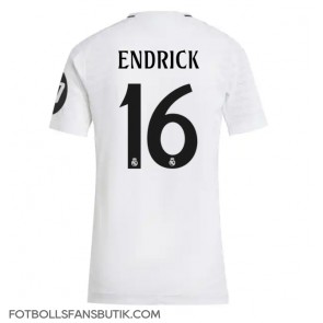 Real Madrid Endrick #16 Replika Hemmatröja Damer 2024-25 Kortärmad